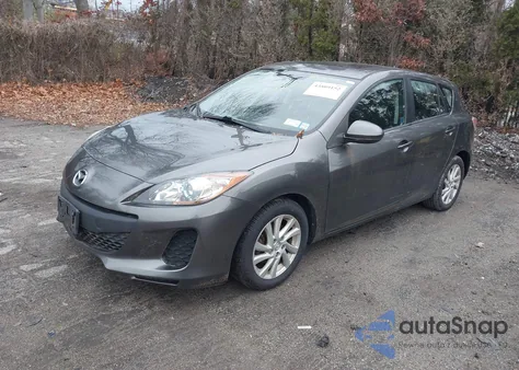 2012 Mazda Mazda3 I Touring from USA, damaged, VIN JM1BL1L70C1700761